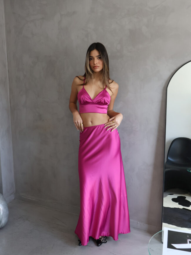 F6222 º Pollera Saten Napoli C/Tajo