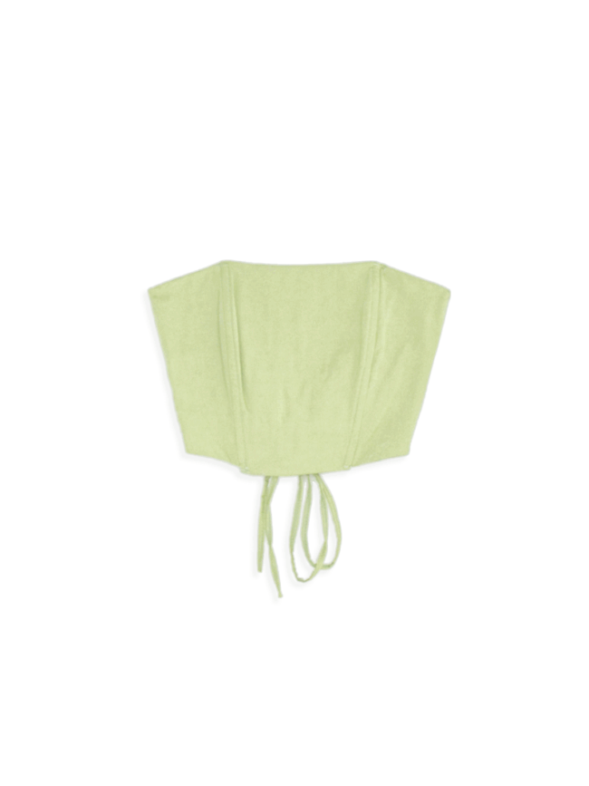 T6241 º Corset Saten Verona P/Atar