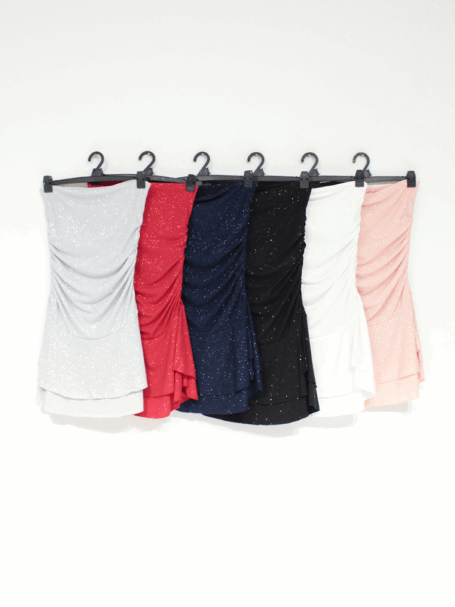 V6215 º Vest. Corto Ity Glitter C/Volados