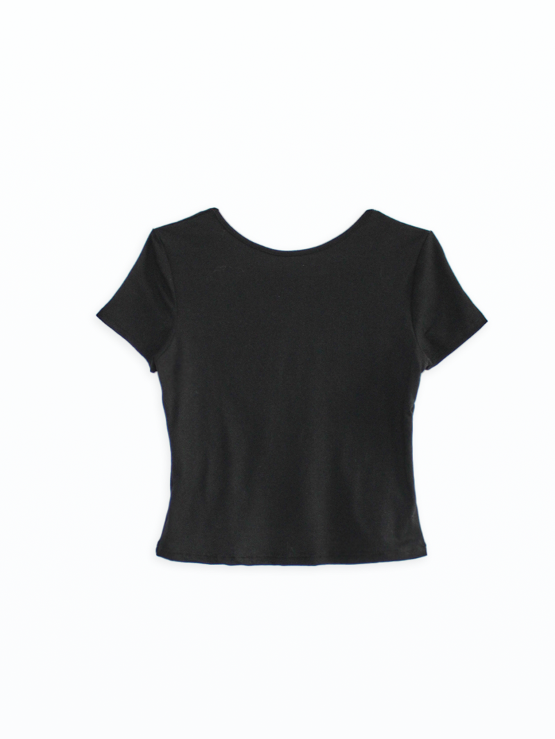 R6164 º Remera Modal Escote Cuadrado C/Costura