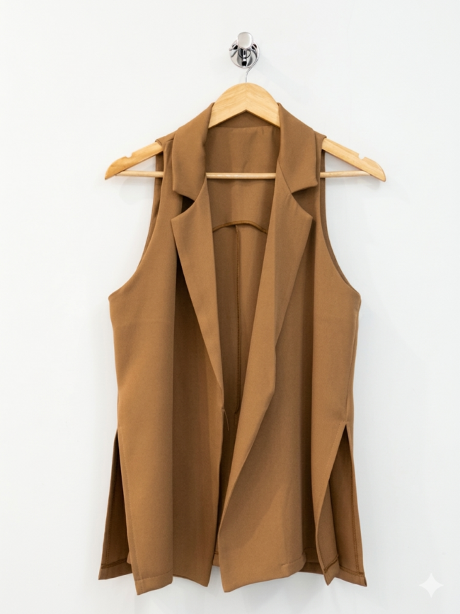 S6622 Chaleco Sastrero Largo