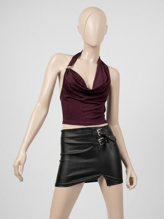 T6646 Top micro escote buche D