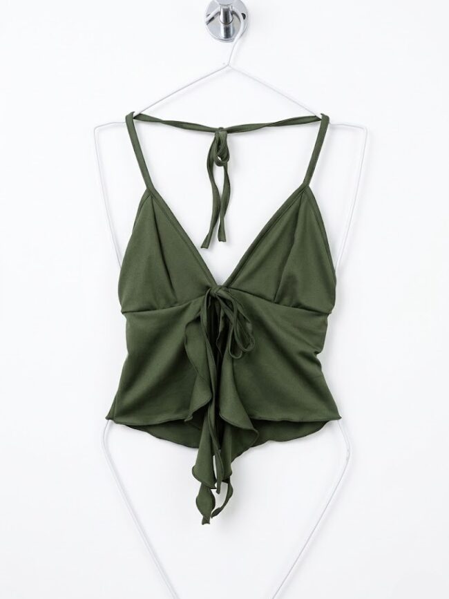 T6637 Top micro volado caracol