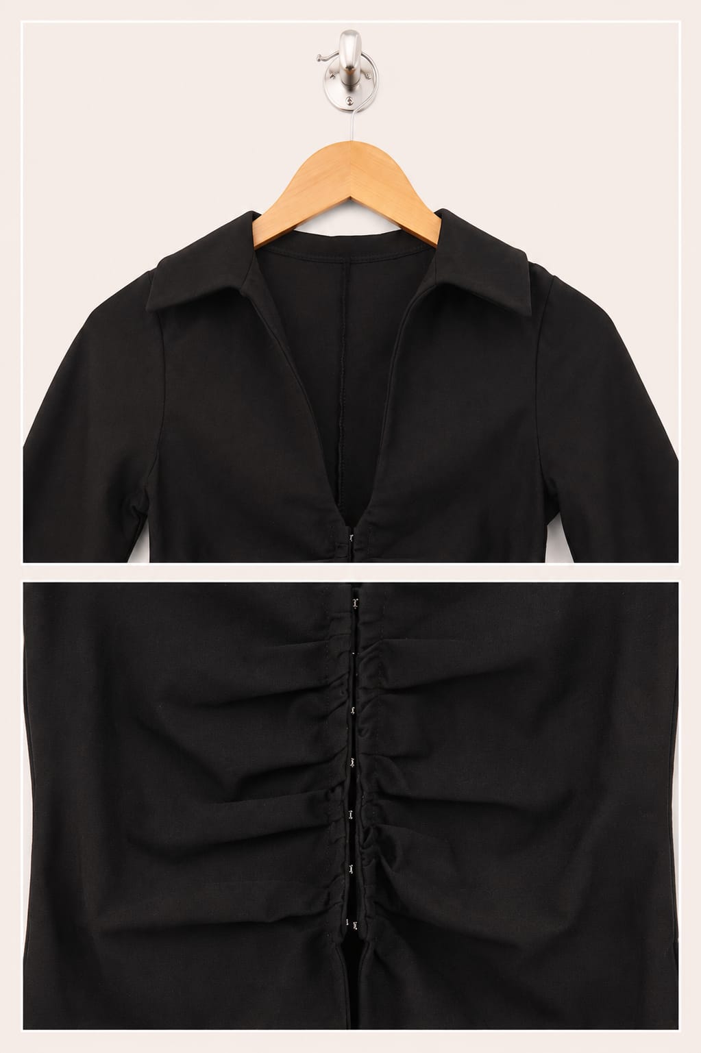 Camisa en bengalina