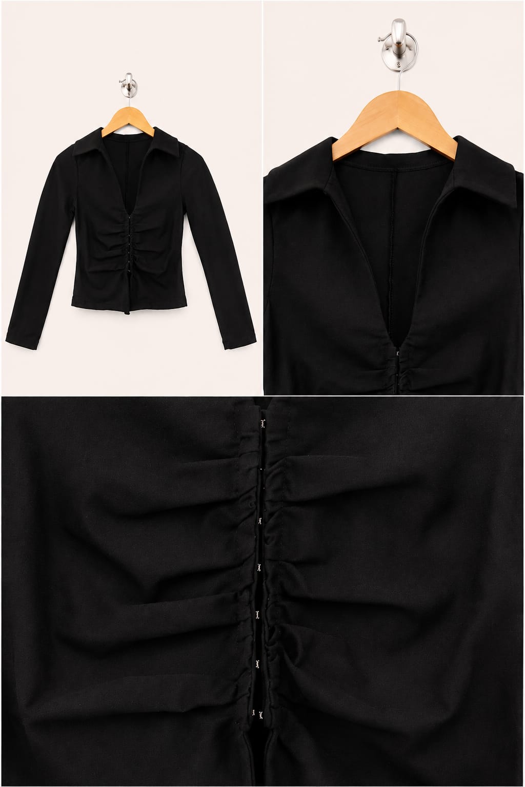 Camisa en bengalina