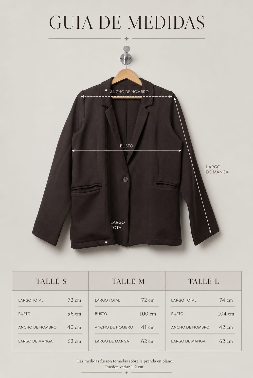 S7203 Blazer Clasico