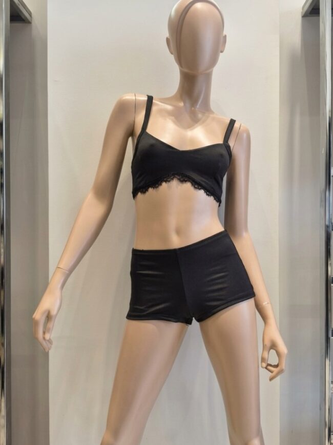 T7250 Top micro corpiño con puntilla