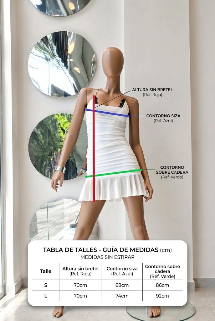 V7238 tul medidas